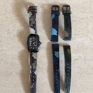 Invicta watch with extra wrist bands